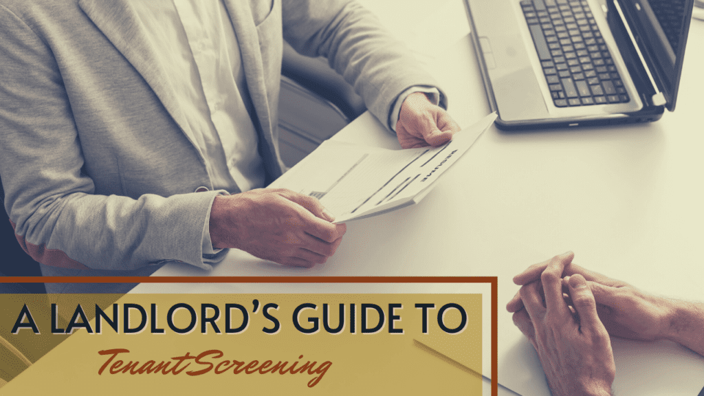 A Landlord’s Guide to Tenant Screening - Article Banner
