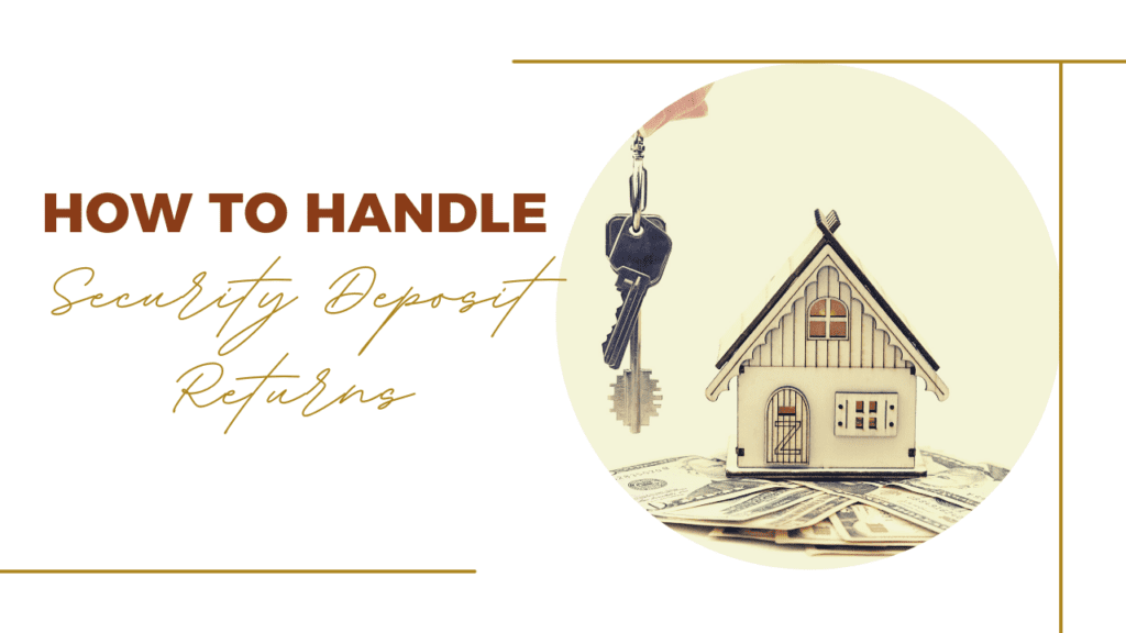 How to Handle Security Deposit Returns - Article Banner